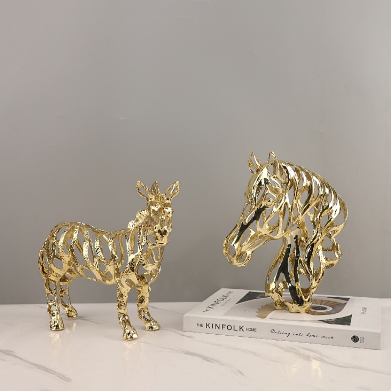 Kerajinan Logam Patung Hewan B - Art Craft Lion ulasan dan harga
